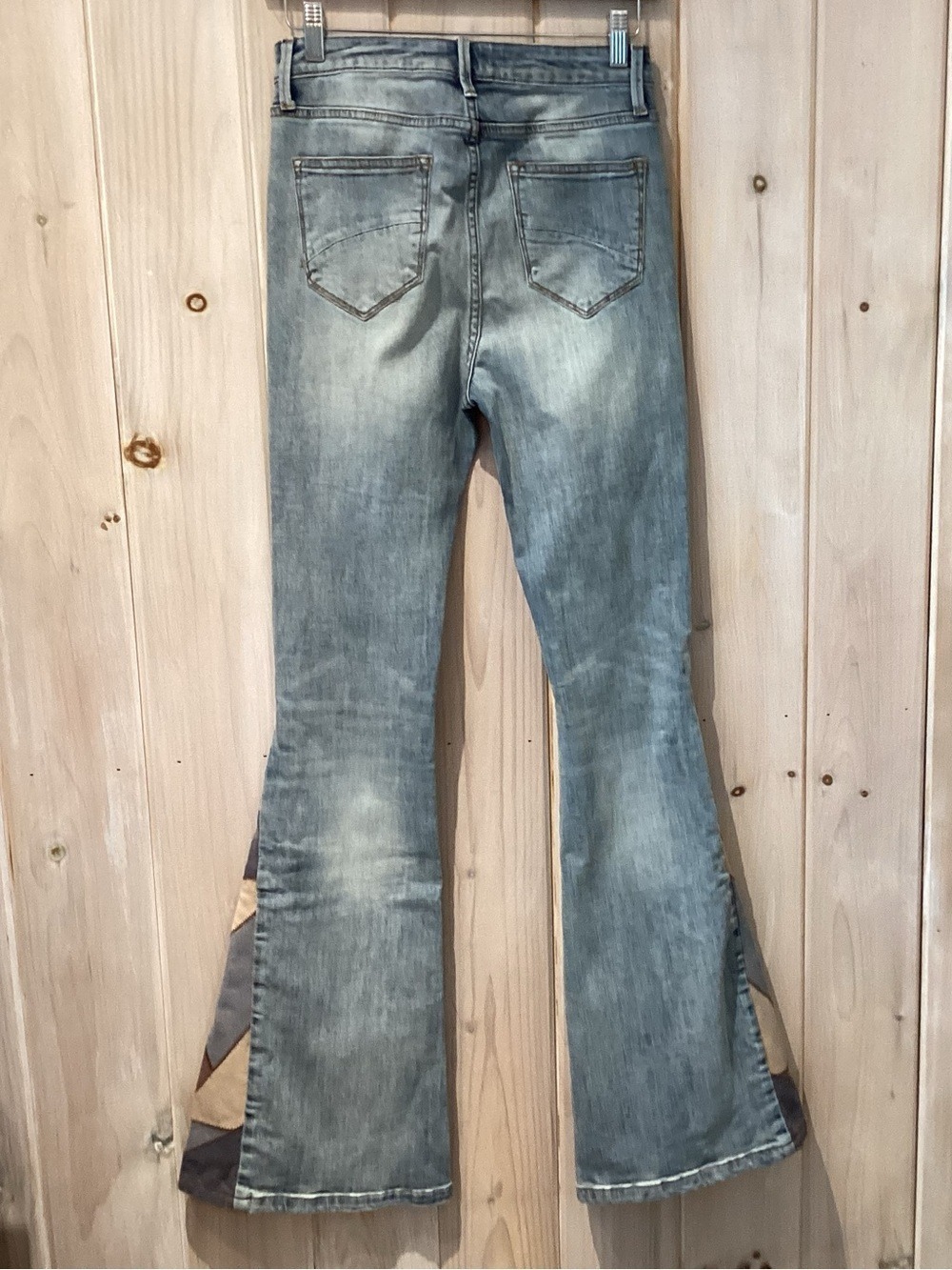 Driftwood Boho Farrah Patchwork Flare Jeans - Picture 5 of 11